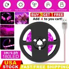 9.8ft Plant Grow Light Strips Full Spectrum Usb Powered Flower Veg Growing Lamp