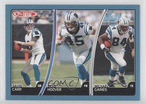 2007 Topps Total Blue David Carr Brad Hoover Michael Gaines #367
