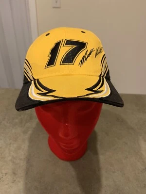 Gorra DeWalt Racing #17 Matt Kenseth Chase Authentics NASCAR Amarilla Negra Ajustable Foto 1 de 4