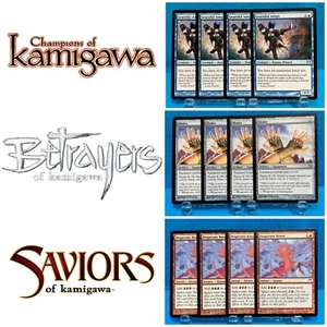 Champions, Betrayers, Saviors of KAMIGAWA x4 MTG Playset -Your Choice You Choose - Picture 1 of 63