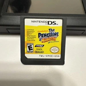 Nickelodeon The Penguins Of Madagascar DS Cartridge - TESTED - Picture 1 of 2