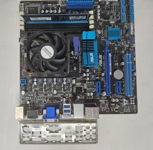 Asus M4A88T-M Motherboard w/ AMD Phenom II X4 840 3.2GHz - 2GB Memory - Picture 1 of 5