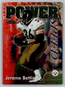 Jerome Bettis 1998 Topps Chrome Season's Best Power and Speed #3 Steelers - Picture 1 of 2