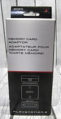 Adattatore scheda di memoria PS3 PlayStation 3 Sony PS1/PS2 trasferimento dati 98042 - nuovo - Immagine 1 di 4