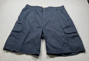 Roundtree & Yourke Cargo Classic Fit Mens Shorts 36 Navy Lightweight Expedition - Picture 1 of 10