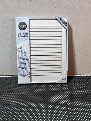 letter board sign with letters - Image 1 of 2