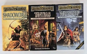 Forgotten Realms Avatar Trilogy Shadowdale Tantras Waterdeep Paperback TSR - Picture 1 of 9