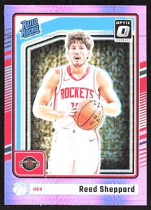 9115I 2024-25 Donruss Optic #255 Reed Sheppard Hyper Pink - Bild 1 von 2