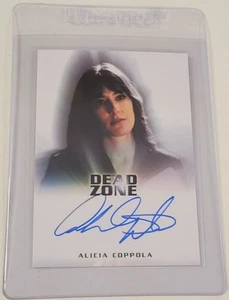 2004 DEAD ZONE Anita Nicholas ALICIA COPPOLA Authentic AUTOGRAPH CARD Auto NM/MT - Picture 1 of 5