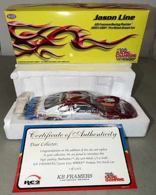Pontiac Jason Line KB Framers Racing 2005 1:24 Pro Stock Grand Am auténtico Foto 1 de 4