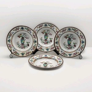 Juego de 4 platos de sopa Brownfield & Sons marca registrada Ironstone antiguo número 115 - Imagen 1 de 24