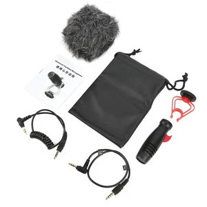MovingMic MS1 Portable Condenser Interview Microphone System With Bracket Fo NEW - Afbeelding 1 van 12