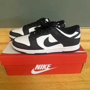 Nike Para Mujer Dunk Low Panda Zapatos Tenis Parte Superior Baja Negro Blanco DD1503-101 9.5 - Imagen 1 de 6