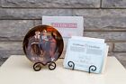 Norman Rockwell "Evening's Ease" 1984 China Plate W/ Box, Papers & Coa - 8.5"