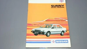Nissan SUNNY I (B11) Folleto de ventas - Imagen 1 de 4