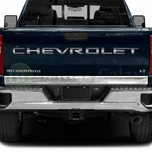 2020 Chrome Tailgate Letters for CHEVROLET Silverado ABS Plastic 3D Inserts - Bild 1 von 4