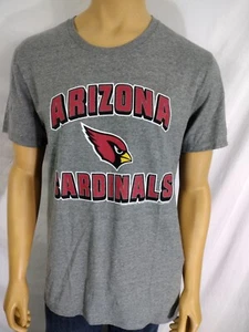 ARIZONA CARDINALS Kurzarm T-Shirt Herren L NFL Team Apparel Grau Baumwollmischung - Bild 1 von 10