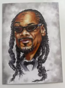 SNOOP DOGG Crazy Caricatures Base #5 - Picture 1 of 1