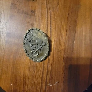 Vintage 1980’s Dirt Bike Chain Belt Buckle - Picture 1 of 2