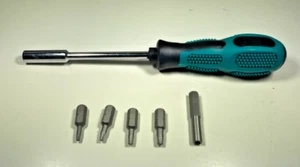 Kit de herramientas Jura Nespresso Professional Shop - Mango con cabezal ovalado y 4 brocas Torx - Imagen 1 de 6