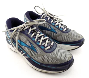 Brooks Dyad 8 Running / Jogging Shoes Women's Size 7.5B (Medium) Silver/Teal - Picture 1 of 18