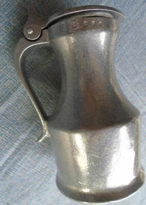 Krug Sirup Milchkännchen Wilton Columbia PA rustikal 5 1/2" hoch - Bild 1 von 10