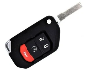 OEM Unlocked Jeep 68292944 Keyless Remote Smart Flip Key Fob OHT1130261 - Picture 1 of 5