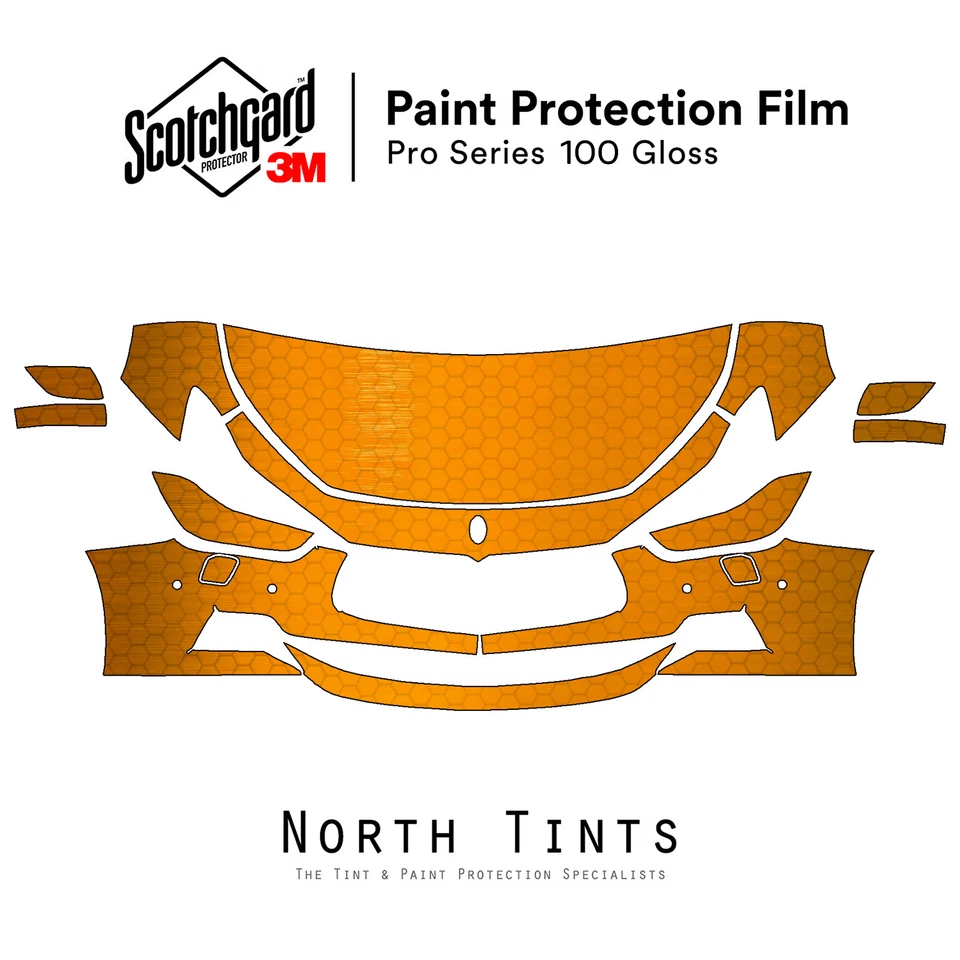 Maserati Ghibli 2014-2017 3M PRO filme de proteção de pintura pré-cortado sutiã transparente kit PPF - Imagem 1 de 4