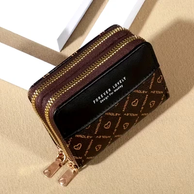 大容量钱包带多个卡槽 4+3/8 x 3+1/4x 1+3/4 英寸 — 第 1/4 张图片