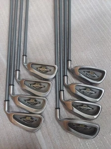 Callaway Iron Set Big Bertha FLEX-R 8pcs 3,4,5, 6, 7, 8, 9, P Used - Picture 1 of 8