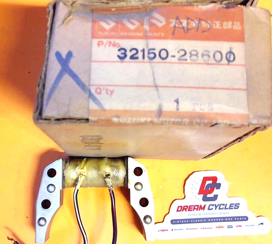 Nuevo de Lote Antiguo Original Suzuki Pulser Coil TM125 TM100 32150-28600 TM 100 125 OEM NUEVO TM Foto 1 de 1