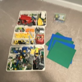 LEGO Creator 3 in 1 Bulk Lot Bricks Pieces Wheels Baseplates Multicolor