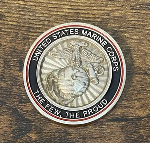 Moneda Desafío Militar Teniente Coronel Cuerpo de Marines de los Estados Unidos - Imagen 1 de 2