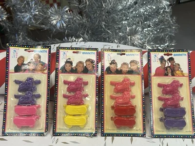 Tenis y monopatines vintage años 90 LITTLE LINDA niñas pasadores de plástico nos Foto 1 de 4