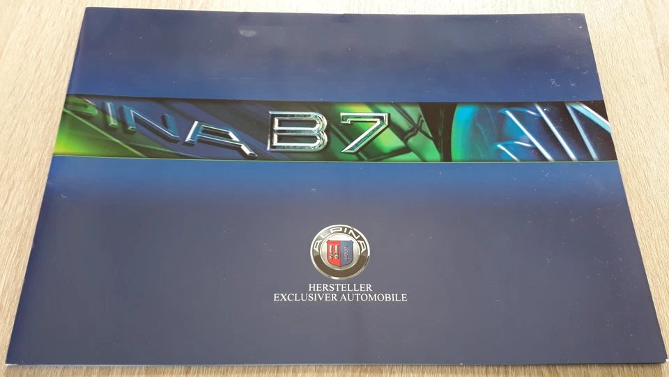 BMW B7 Alpina Saloon Brochure 2006 - 3 Series E65 - Image 1 of 4