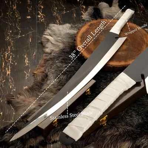 Komplett handgefertigtes Ichigos Zangetsu Schwert, Ichigo Kurosaki Schwert. - Bild 1 von 4