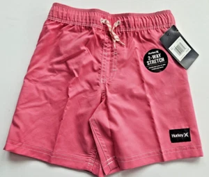 Hurley Boys 6 Pink Mesh Lined Board Shorts Beach Swim Trunks NWT - Picture 1 of 2