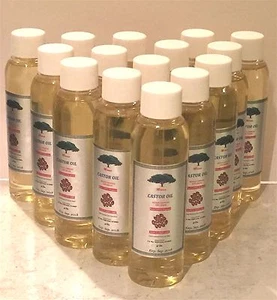 Aceite de ricino 4 oz. ORGÁNICO PRENSADO EN FRÍO GRADO USP PURO HEXANO LIBRE Natural - Imagen 1 de 1