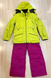 OBERMEYER Girls Ski Jacket and Pants - Size 14 Junior - Picture 1 of 12