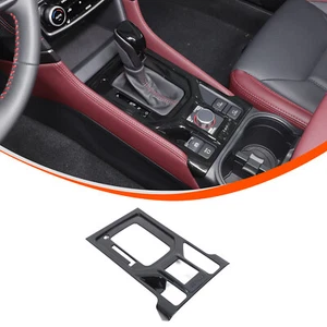 Central Control Gear Shift Panel Trim For Subaru Forester 2019-2024 Matte Black - Picture 1 of 12