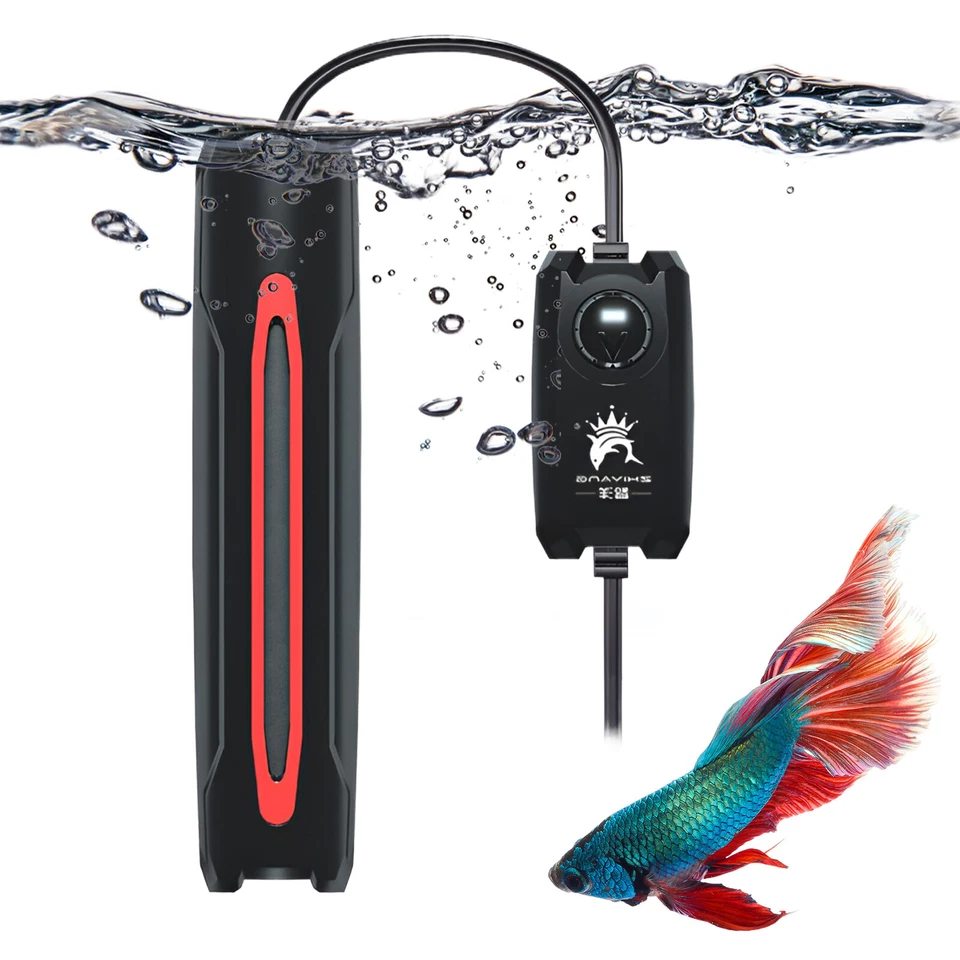 100W-800W Submersible Aquarium Heater Fish Tank Thermostat Controller 20-52 Gal - Image 1 of 4