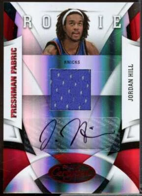 Jordan Hill JSY AU Rookie Card 2009-10 Certified Mirror Red #177  - image 1 of 2