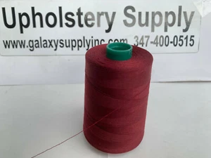 A&E Tex40 Burgundy #32444 100% Spun Polyester Cone 6000Yard, sold by 3 spools. - Picture 1 of 10