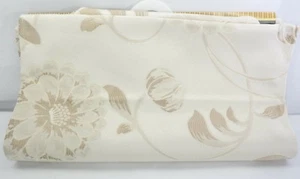 Damask Table Runner 13" x 70" Beige by Violet Linen TF - Picture 1 of 6