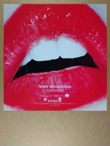 Anuncio impreso vintage de exposición Terry Richardson 'Terrywood' 2012 - Imagen 1 de 1