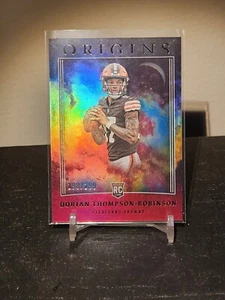 2023 ORIGINS DORIAN THOMPSON-ROBINSON /299 RED BROWNS  - Picture 1 of 2