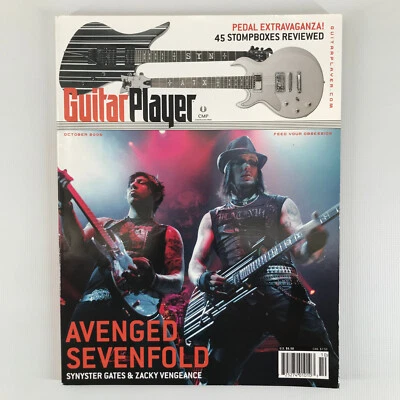 Guitar Player Magazine Oct 2006 Subscription Edition Cover: Avenged Sevenfold - Image 1 of 2