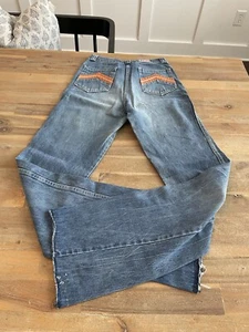 Vintage Men’s Women’s 70’s Disco Brand Jeans 30/9 FREE SHIPPING - Picture 1 of 14