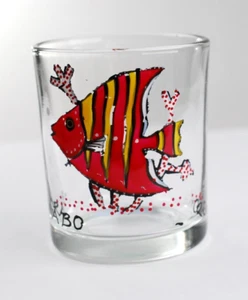 Bora Bo Unique Angel Fish   Shot Glass Barware Kitchen - Picture 1 of 4
