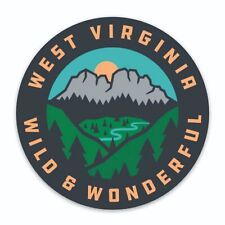 West Virginia Wild & Wonderful Sticker Decal